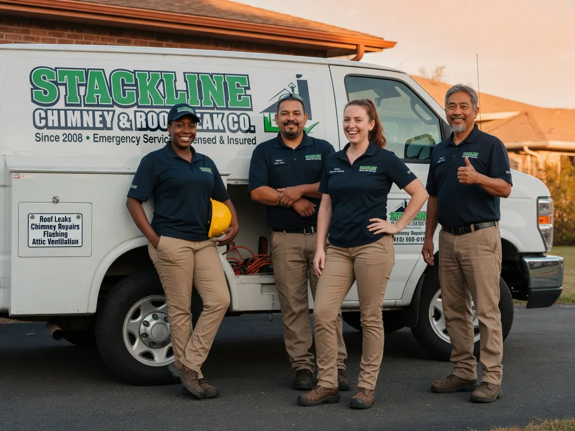 Chimney flashing repair company in Potrero, CA